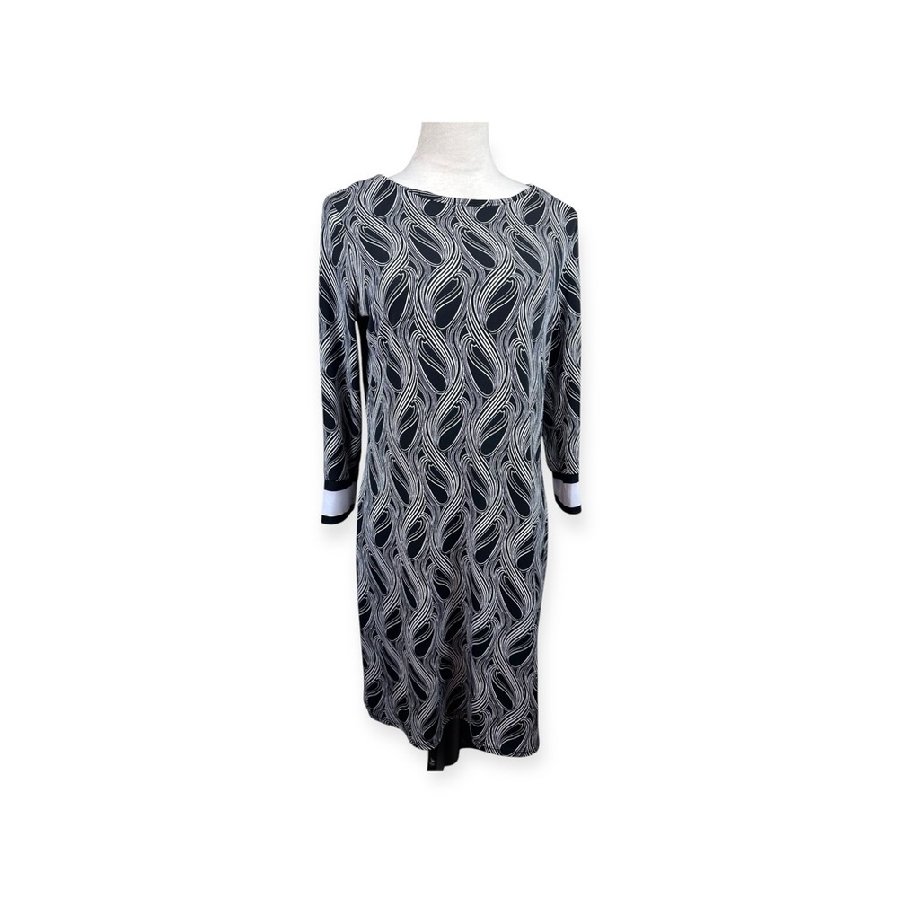Michael Kors dress with black/white geometric print size medium